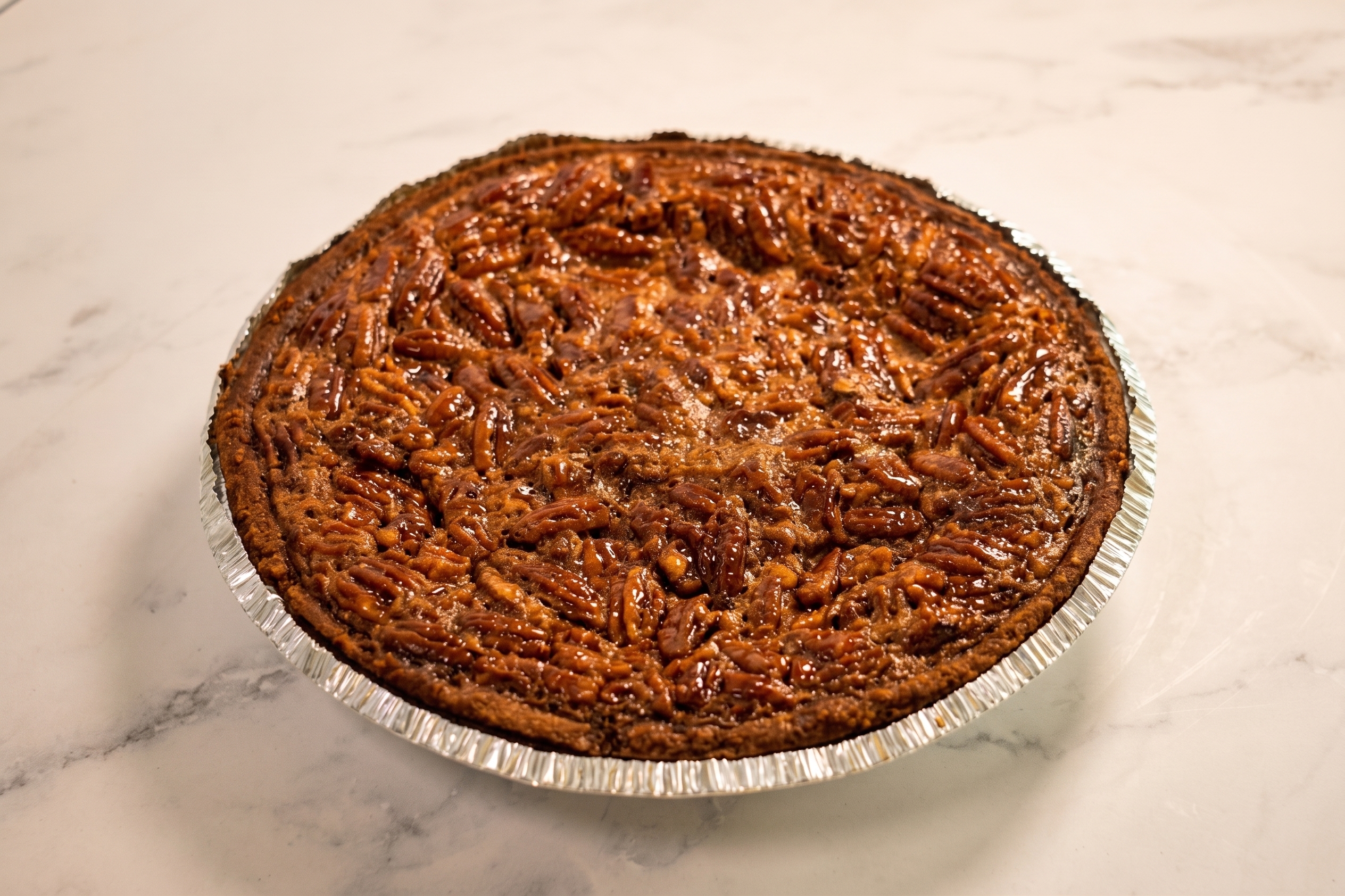 Chocolate Bourbon Pecan Pie